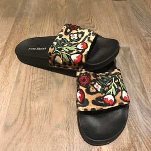 Embellished Steve Madden Slides